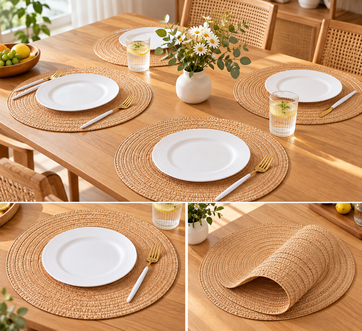 Round Woven Placemats