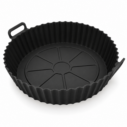 Reusable Silicone Air Fryer Liner – Thickened Nonstick Baking Mat for Air Fryer Basket & Oven