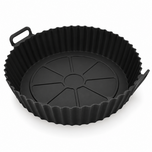 Reusable Silicone Air Fryer Liner – Thickened Nonstick Baking Mat for Air Fryer Basket & Oven