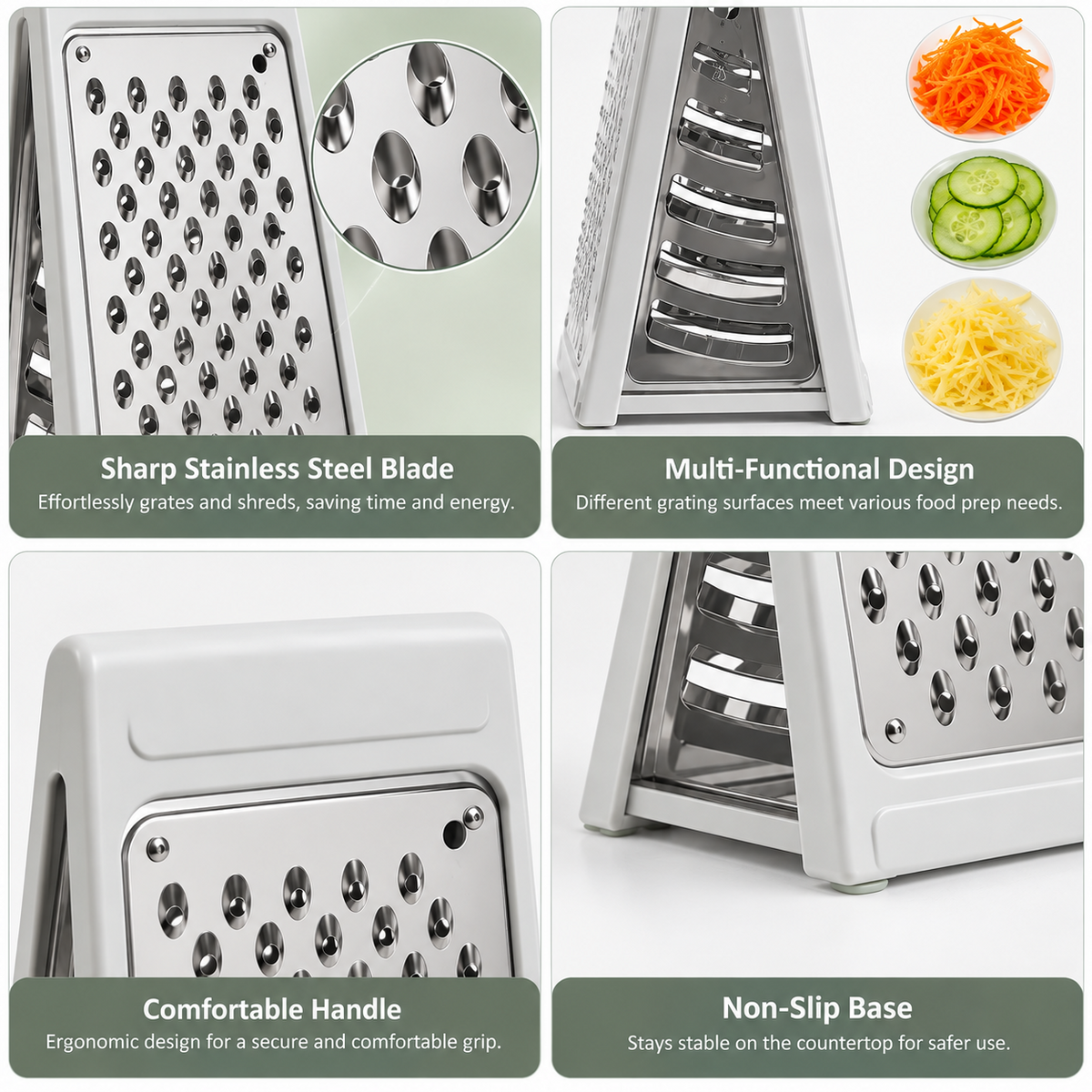 Double-Sided Cheese & Vegetable Grater