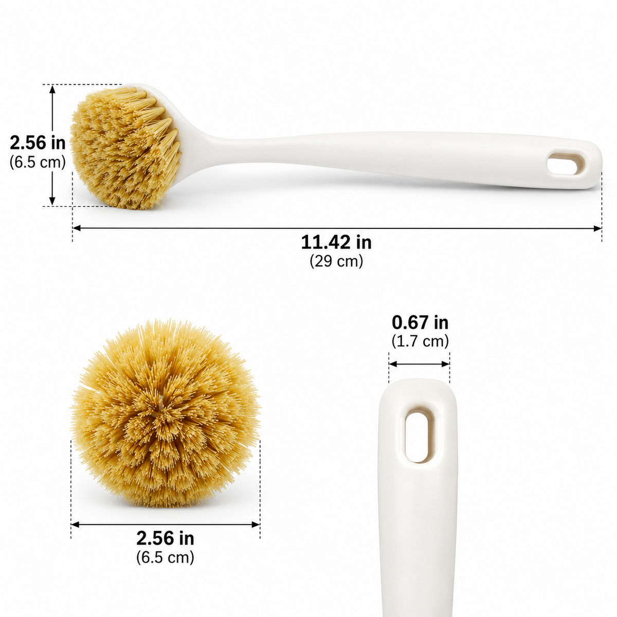 Multi-Purpose Kitchen Pot & Pan Cleaning Brush
