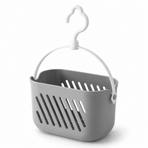 Hanging Storage Basket with Hooks