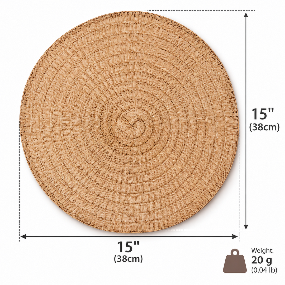 Round Woven Placemats