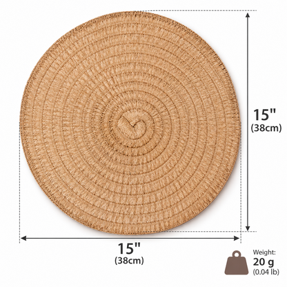 Round Woven Placemats